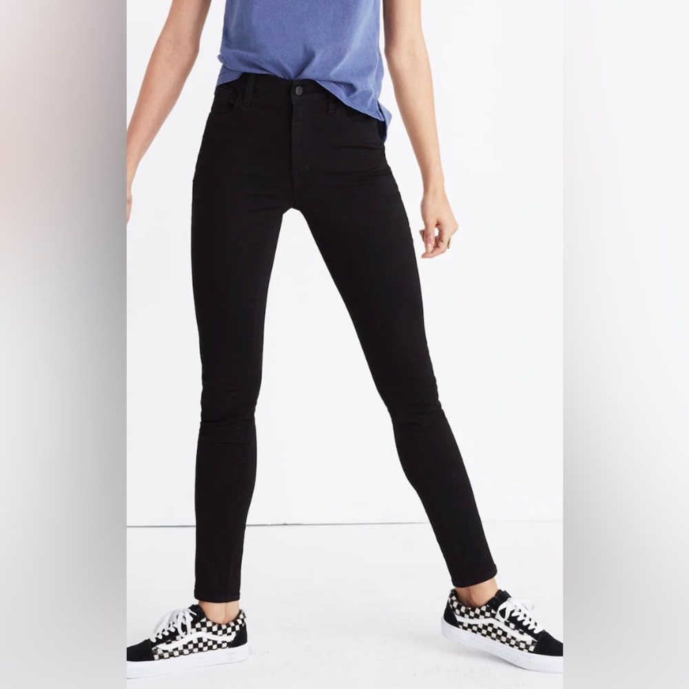 Madewell Roadtripper Jeans in Bennett Black, sz 24
